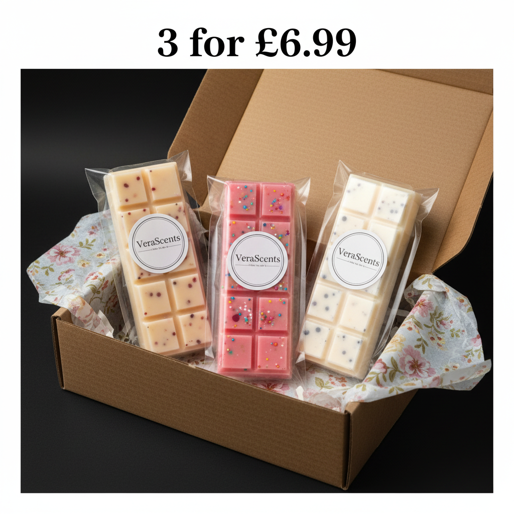 3 for £6.99 - Kraft Box with Accurate Black Coconut