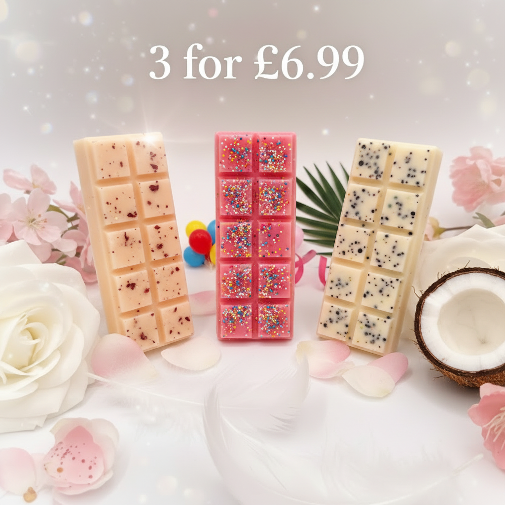 Angel, Birthday Cake & Black Coconut - 3 for £6.99