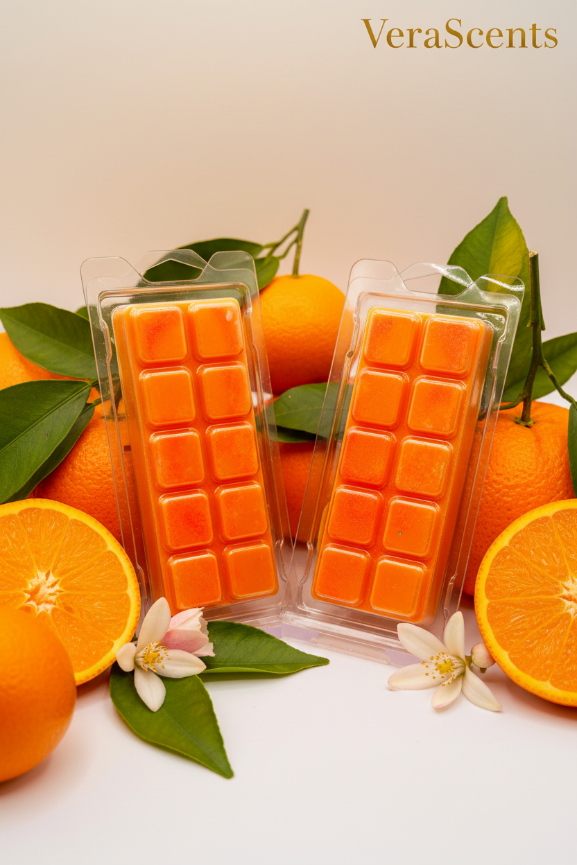 Clamshell Upright – Mandarin Background
