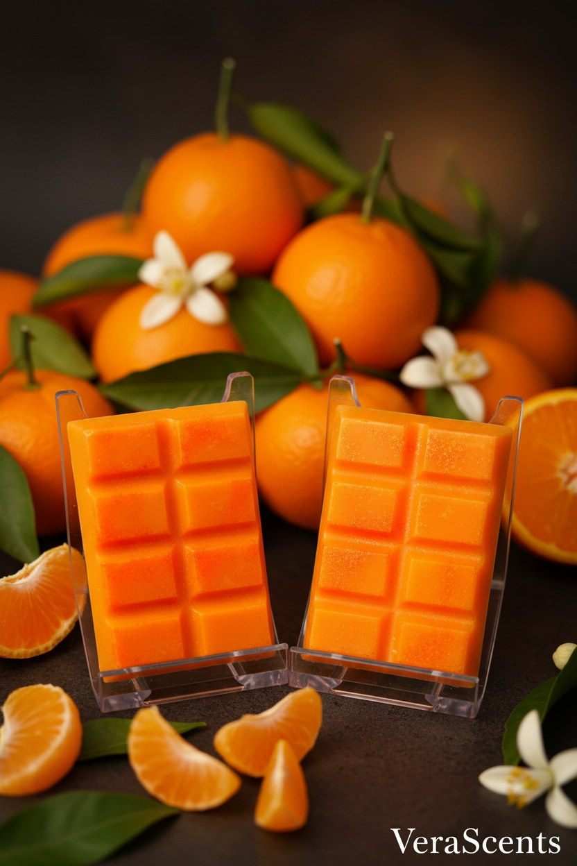 Close-up Snap Bars – Mandarin Background