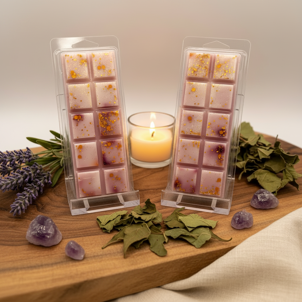 Lavender & Patchouli - sealed clamshells